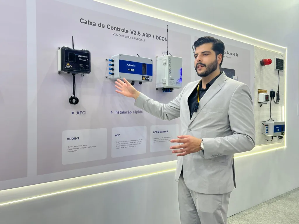 Canal Solar - AdvanSol apresenta soluções avançadas de MLPE em resposta às novas exigências de segurança