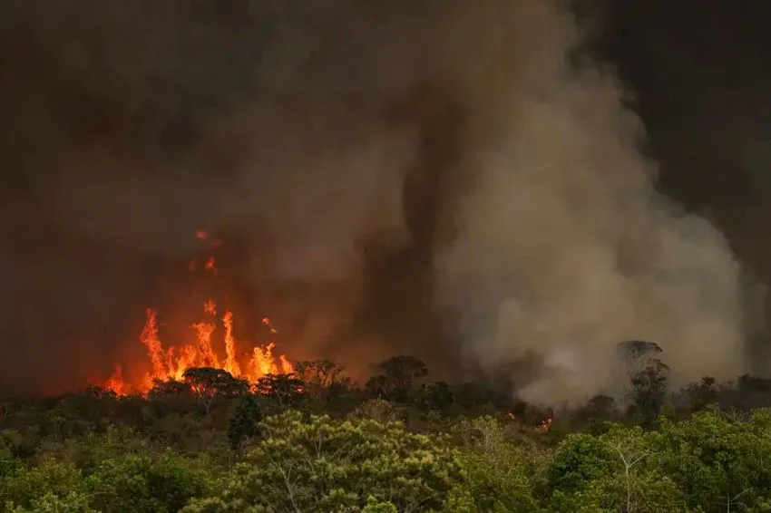 Canal Solar - Fires soar in September and threaten transmission lines and power plants, warns Climatempo