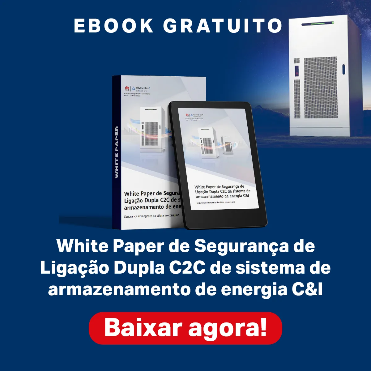 Huawei lança e-book sobre segurança no setor C&I