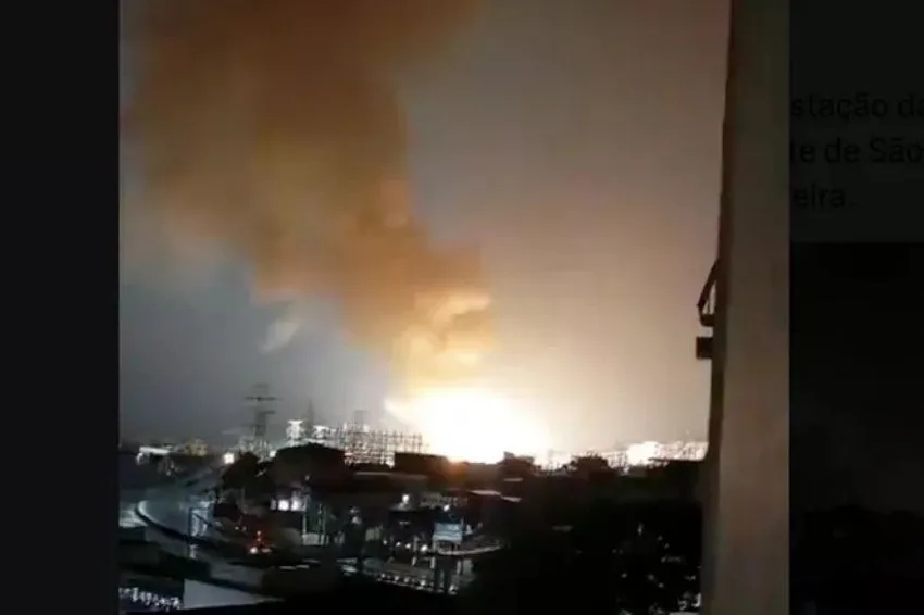 Canal Solar - Incêndio em subestação deixa seis cidades no Rio de Janeiro sem energia