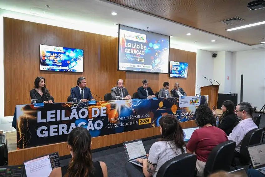 Contratação de térmicas não prejudicará leilão de baterias, diz MME