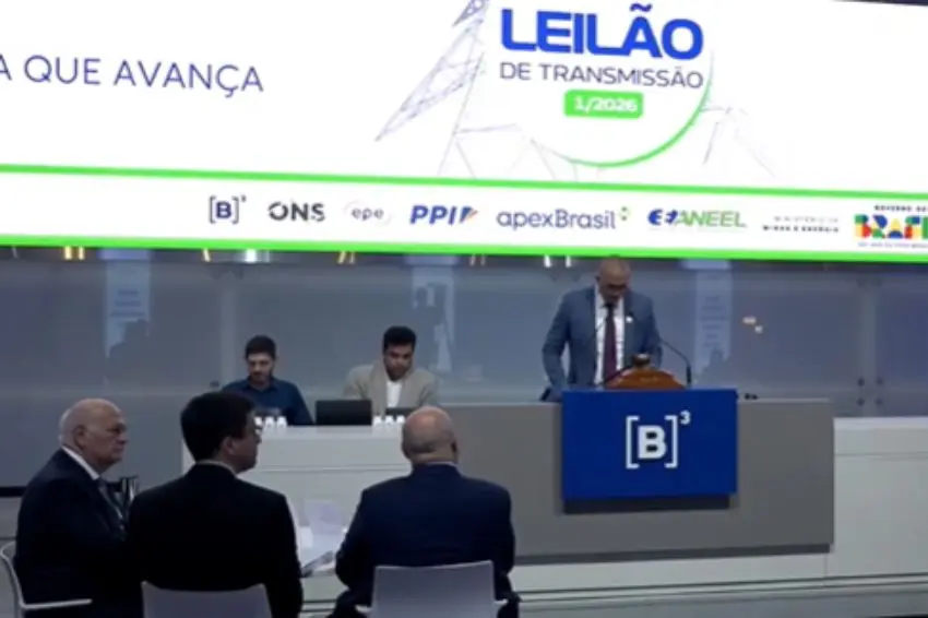 Leilão de transmissão tem 100% dos lotes arrematados e deságio médio de 50,7%