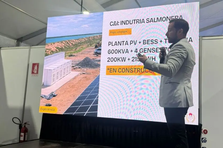 Aquasur destacou energia solar na salmonicultura chilena