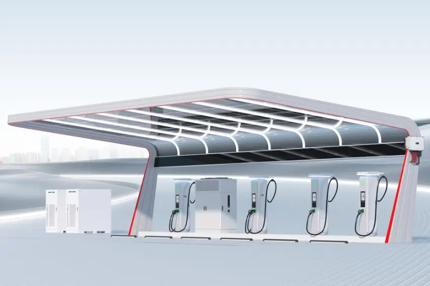 Huawei lança solução nativa que integra energia solar, baterias e recarga ultrarrápida
