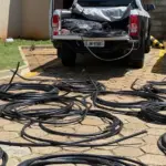 Volume de cabos furtados triplica e chega a 975 toneladas em 2025