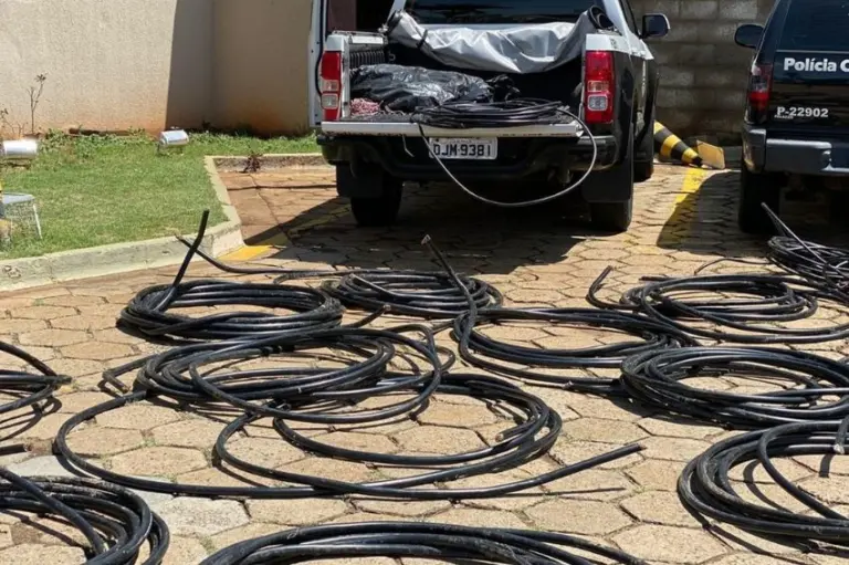 Volume de cabos furtados triplica e chega a 975 toneladas em 2025