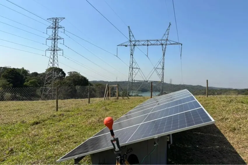 Canal Solar - Projeto de inovação testa geração de energia solar sob linhas de transmissão