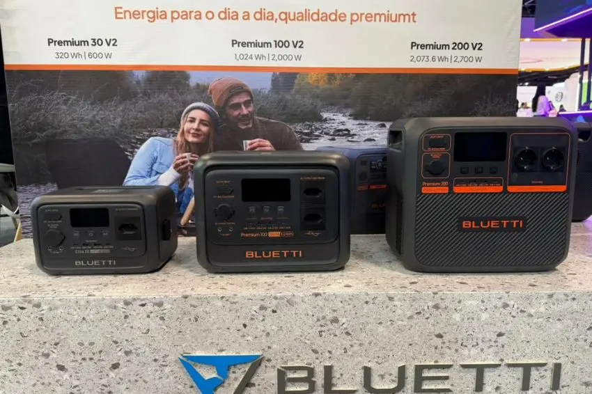 BLUETTI lança nova linha de estações portáteis para o mercado brasileiro