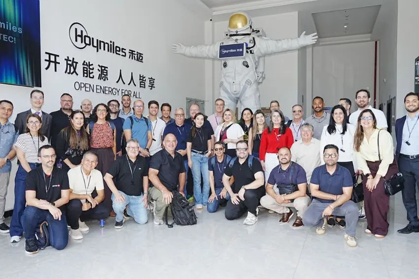 Hoymiles abre portas de sua sede global para missão empresarial organizada pelo SEBRAE e ABSOLAR