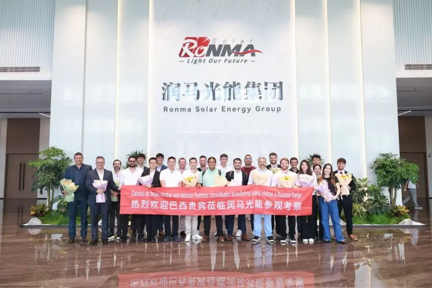 Ronma Solar recompensa principais parceiros do Brasil em imersão tecnológica e cultural