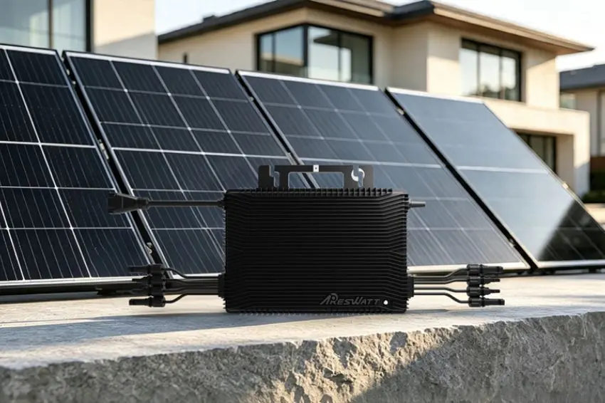 Areswatt anuncia novo microinversor para aplicações em telhados com espaço limitado e projetos de retrofit