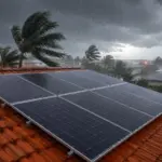 Canal Solar - Painéis solares resistem a vendavais O segredo está no projeto, diz diretor da Solar Group