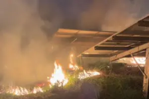 Canal Solar - Prefeitura de Cuiabá aponta incêndio criminoso em usina de energia solar