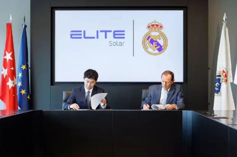 Canal Solar - Real Madrid anuncia fabricante de painéis solares como nova patrocinadora oficial