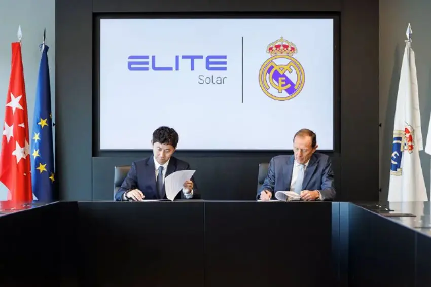 Canal Solar - Real Madrid anuncia fabricante de painéis solares como nova patrocinadora oficial