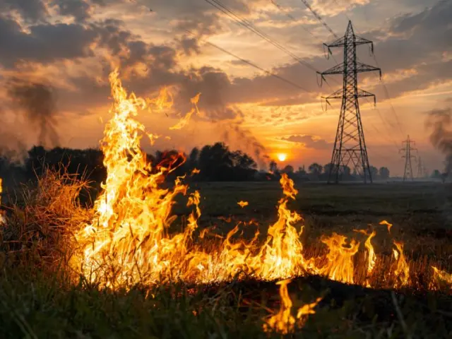 Interrupções de energia causadas por queimadas mais que triplicam em cinco anos