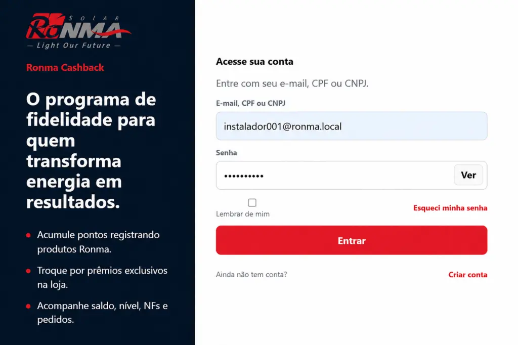 Ronma Solar cria aplicativo para fortalecer relacionamento e premiar integradores