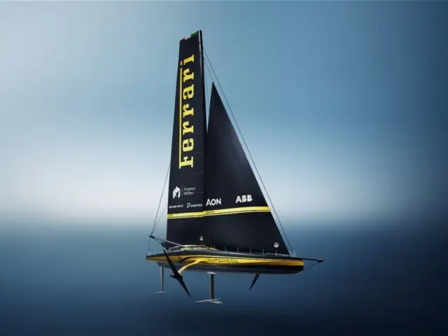 Canal Solar - Ferrari e ABB projetam veleiro com energias renováveis