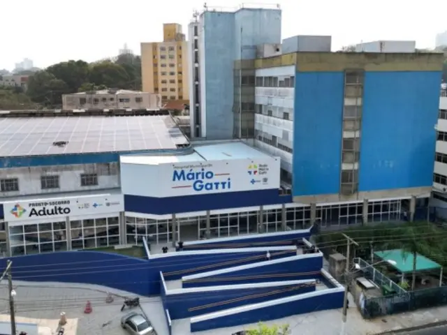 Incêndio envolvendo placas fotovoltaicas atinge hospital em Campinas