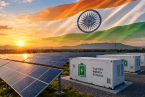 Índia quer tornar obrigatório uso de baterias em projetos de energia renovável a partir de 2027