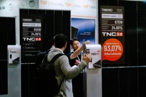 Série de módulos da Tongwei alcança potência de 770 W e eficiência de 24,8%