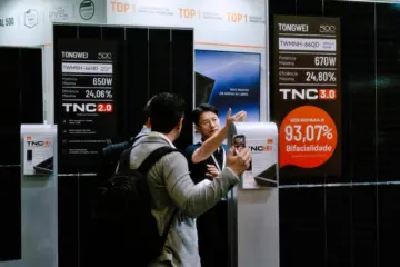 Série de módulos da Tongwei alcança potência de 770 W e eficiência de 24,8%