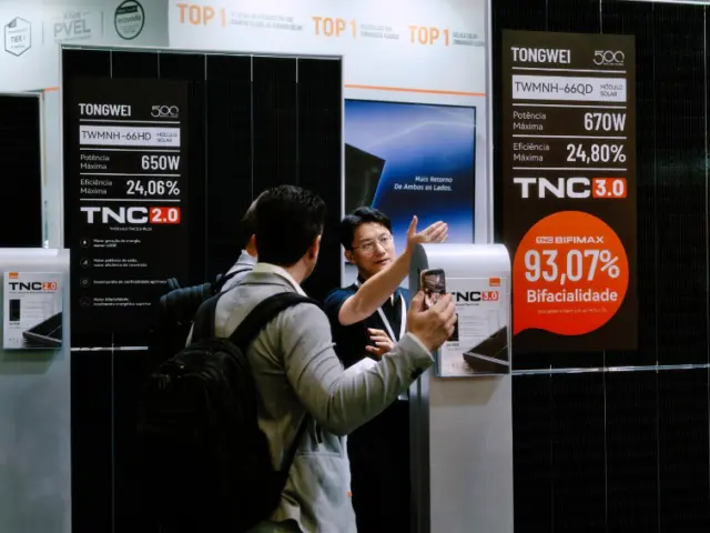 Série de módulos da Tongwei alcança potência de 770 W e eficiência de 24,8%