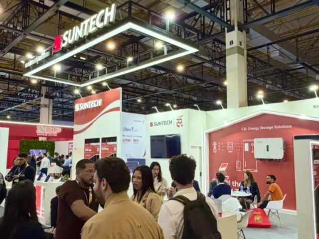 Suntech apresenta novos módulos TOPCon na The smarter E South America 2026