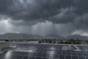 Canal Solar - Your solar power plant is prepared to withstand a storm.