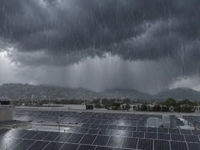 Canal Solar - Sua usina solar está preparada para enfrentar um temporal