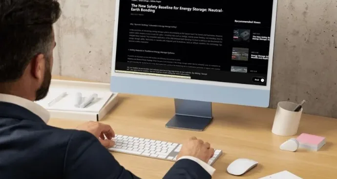 Tecnologia NEB redefine segurança em sistemas de armazenamento de energia